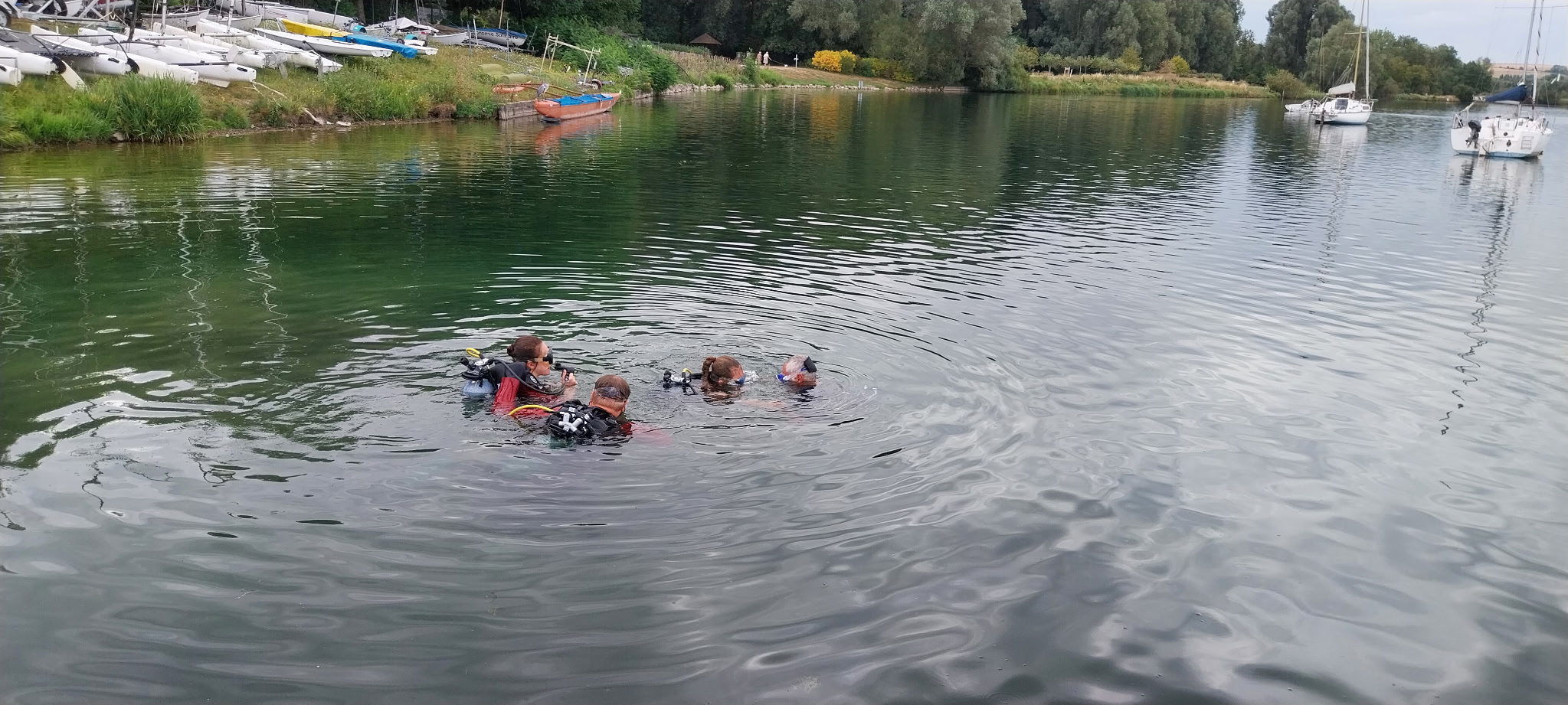 Baptême de plongée au plan d'eau du Canada - Beauvais Subaquatique