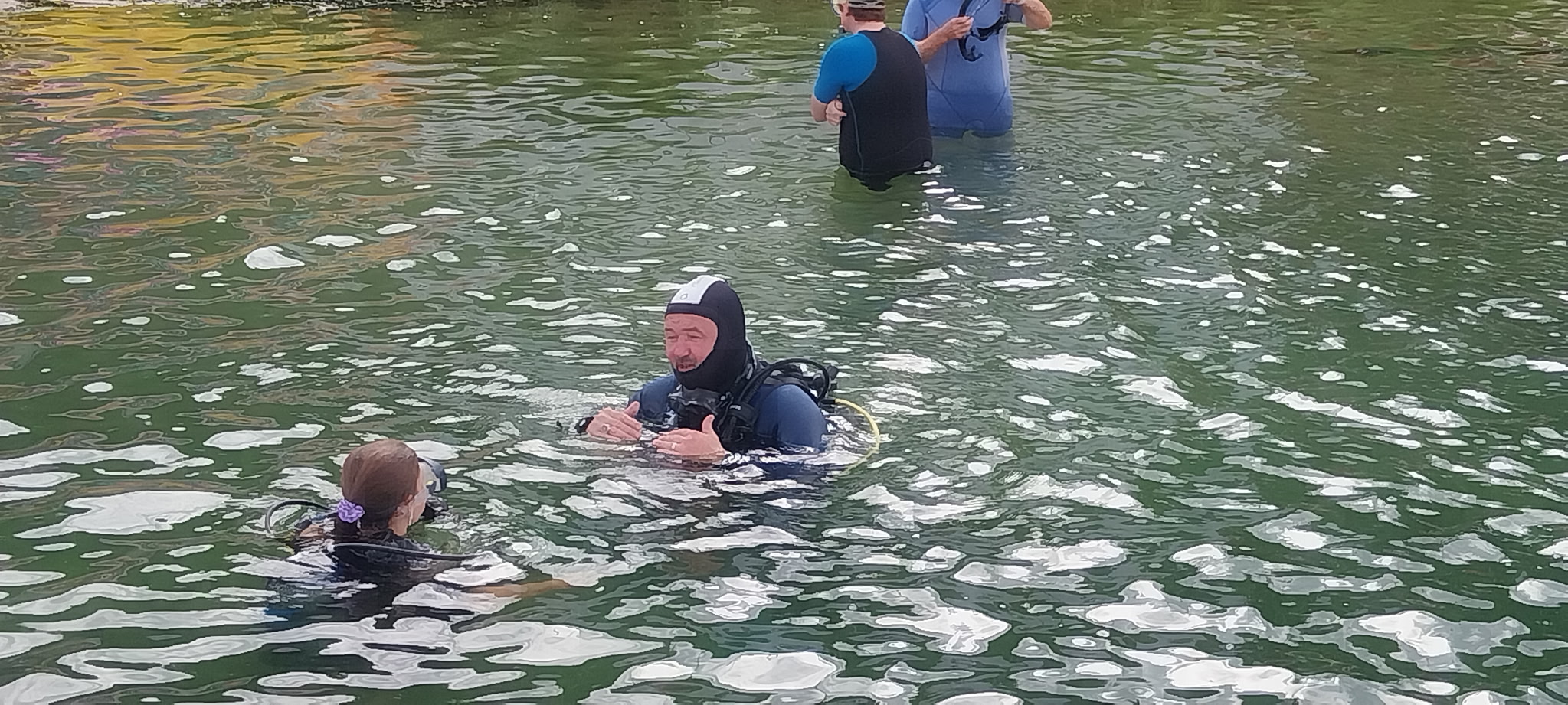 Baptême de plongée au plan d'eau du Canada - Beauvais Subaquatique